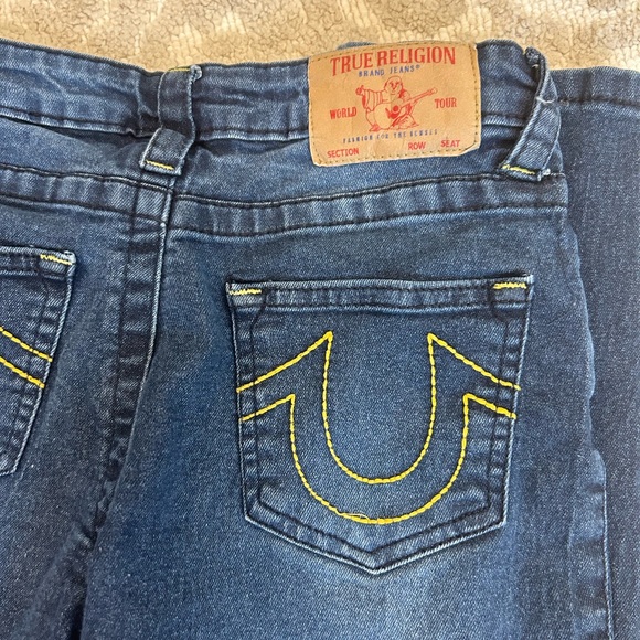 True religion brand jeans girl 8 denim jean pants - Picture 2 of 8